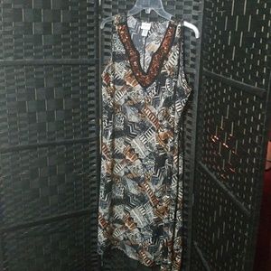 Jaclyn Smith 1x embellished pencil dress